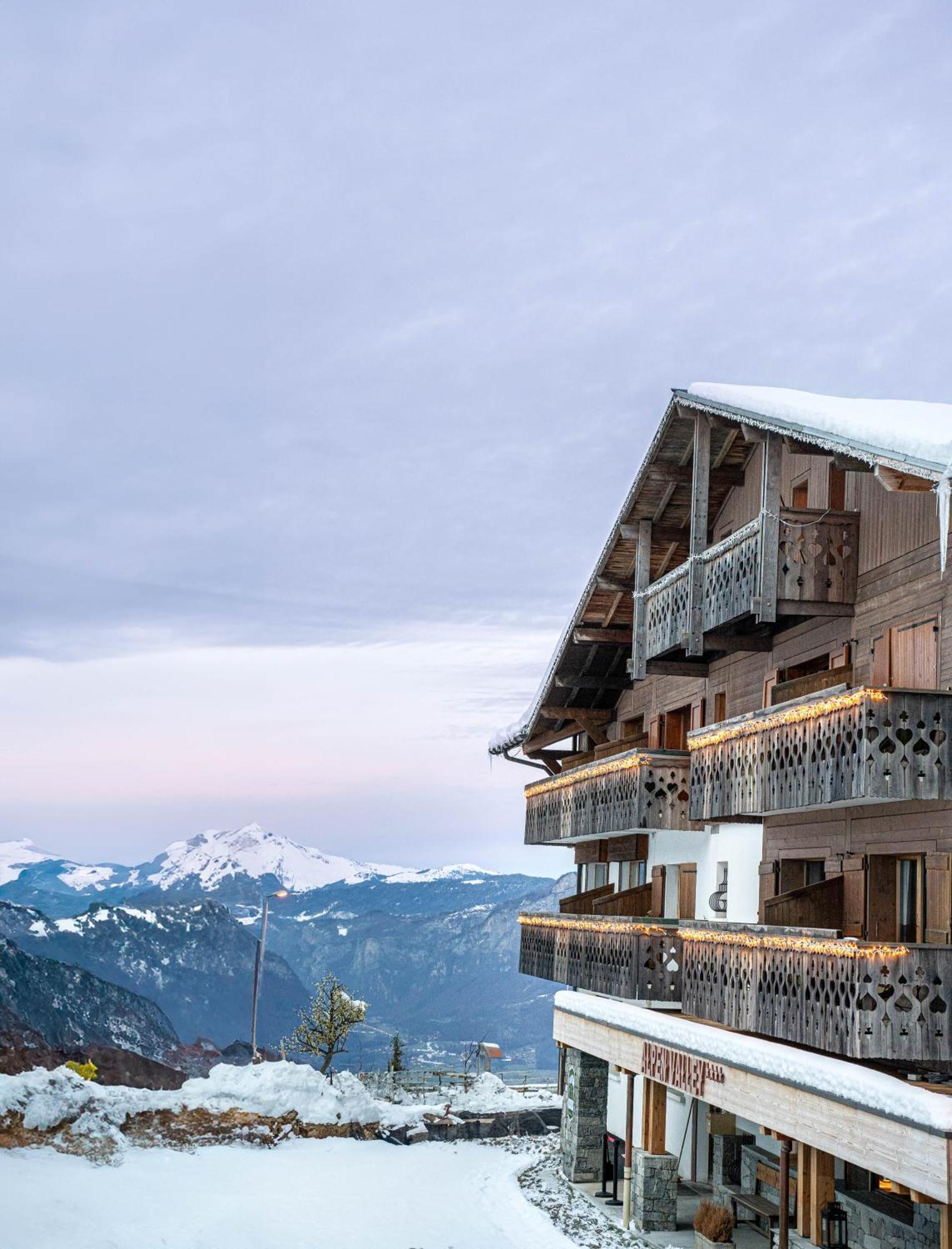 Chalet Alpen Valley, Mont-Blanc Combloux Eksteriør billede