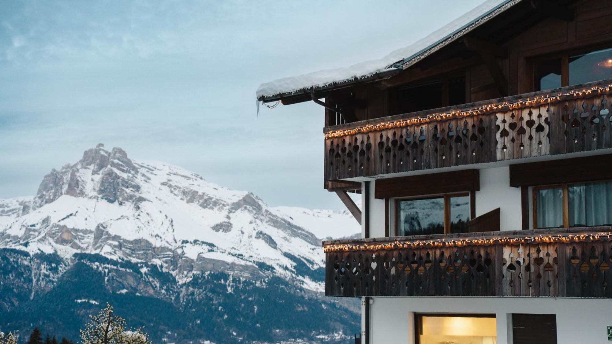 Chalet Alpen Valley, Mont-Blanc Combloux Eksteriør billede