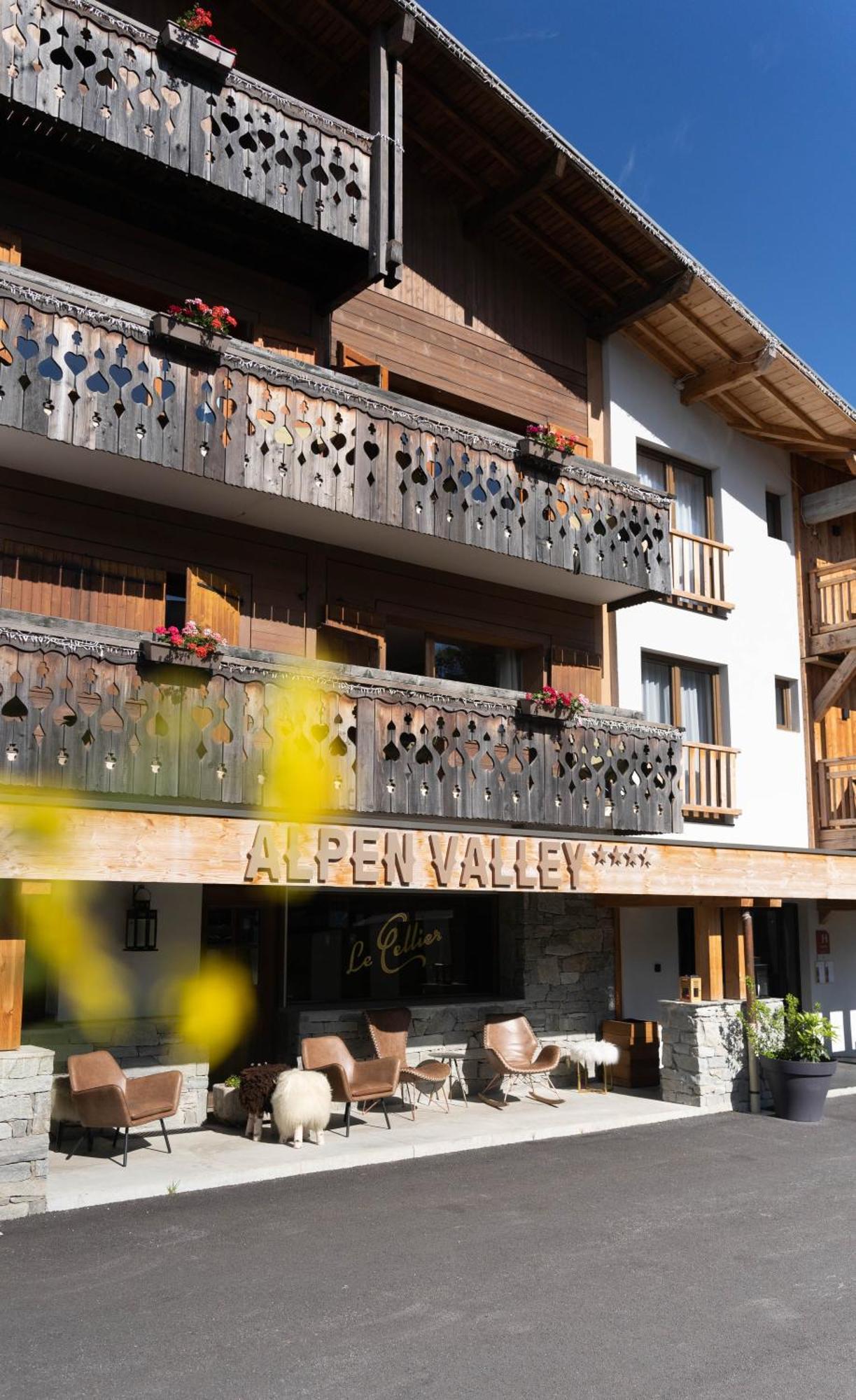 Chalet Alpen Valley, Mont-Blanc Combloux Eksteriør billede